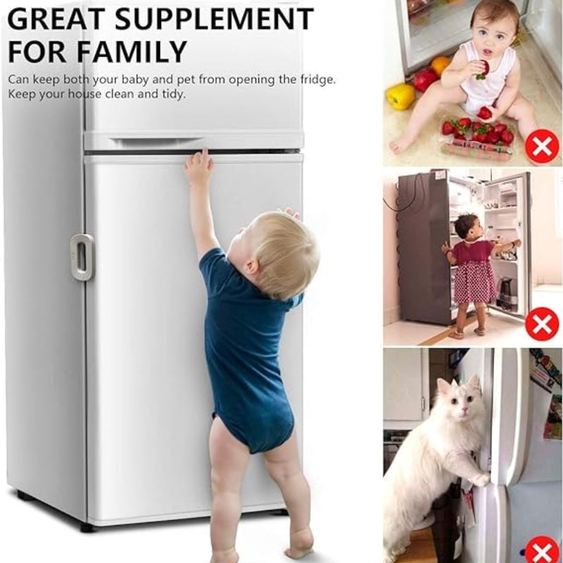 Child Safety Refrigerator Lock | Double Button