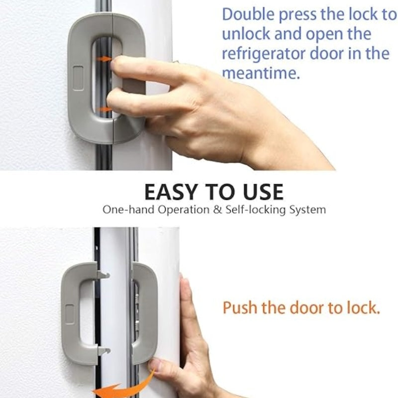 Child Safety Refrigerator Lock | Double Button