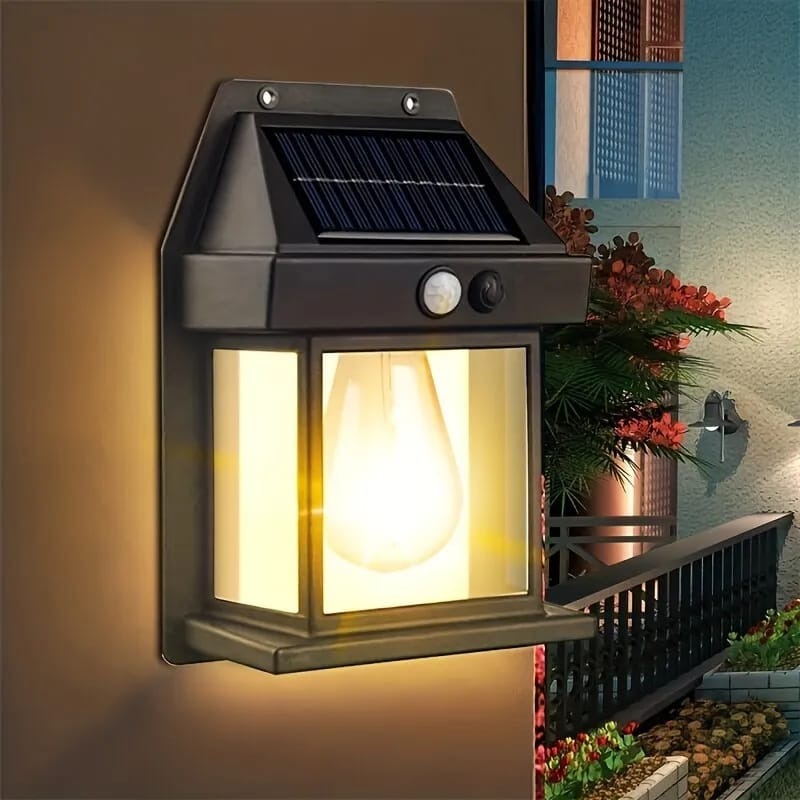 Single Tungston Solar Sensor Light (random Color)