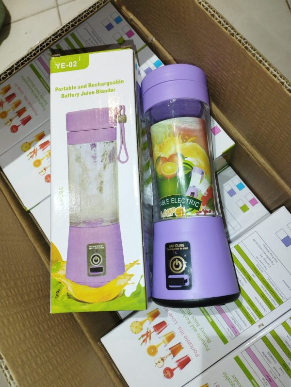 Portable Mini 6 Blade Juicer Blender | Outdoor Juicing Cup (380ml)